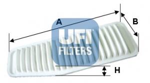 3045200 UFI filtro de ar