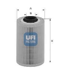 26.018.00 UFI filtro de combustível