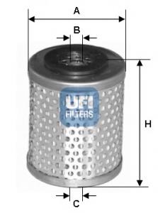 26.663.00 UFI filtro de combustível