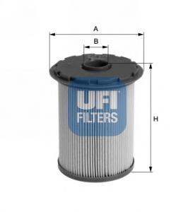 2669300 UFI filtro de combustível