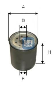 24.331.00 UFI filtro de combustível