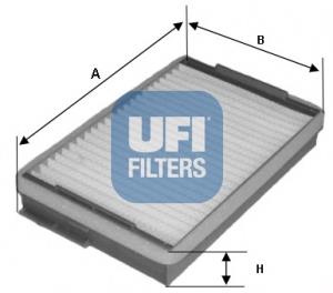 Фильтр салона 5313900 UFI