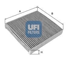 Купить 5410100 UFI Фильтр салона угольный