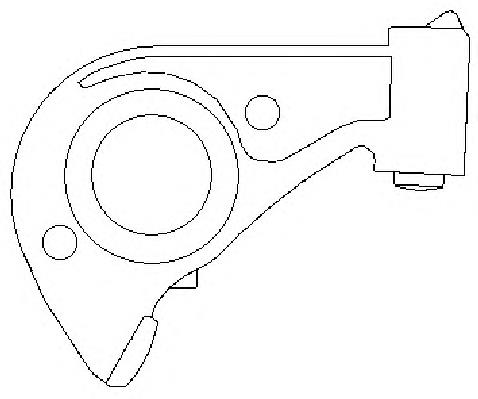 Compensador hidrâulico (empurrador hidrâulico), empurrador de válvulas para Dodge Neon 