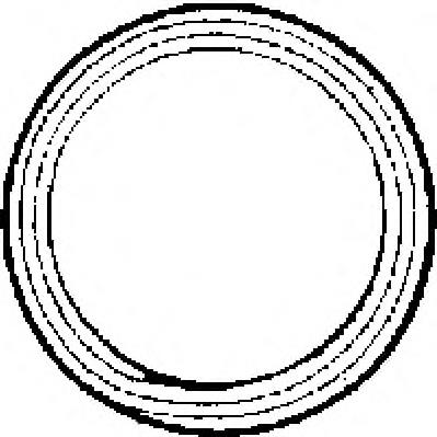 19001800 Ajusa anel de tubo de admissão do silenciador