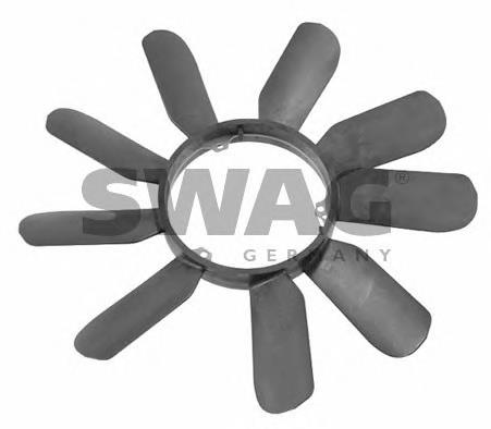 Ventilador (roda de aletas) do radiador de esfriamento 10922783 Swag