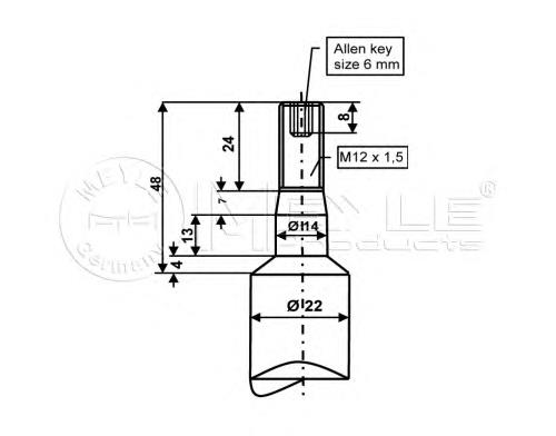 1139407 BMW amortecedor dianteiro