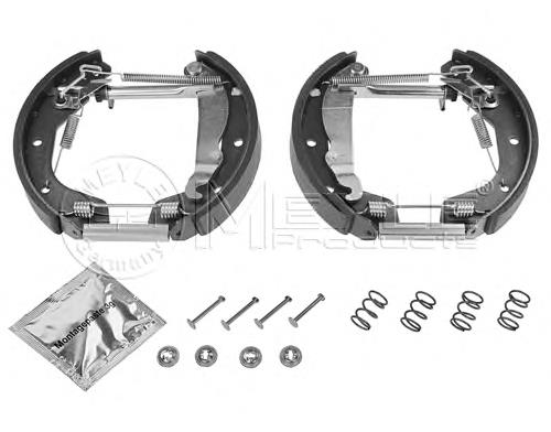6145330007K Meyle sapatas do freio traseiras de tambor