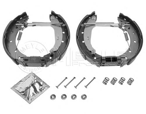 40145330004K Meyle sapatas do freio traseiras de tambor