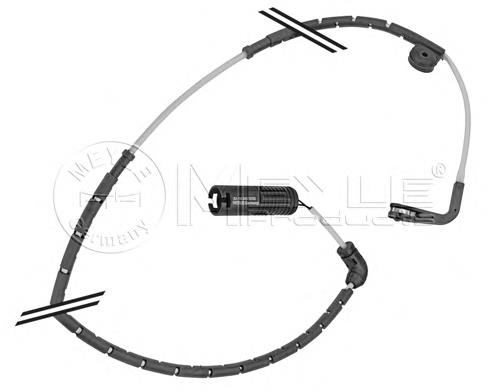 ADJ137209 Blue Print sensor dianteiro de desgaste das sapatas do freio