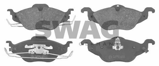 40916233 Swag Колодки передние