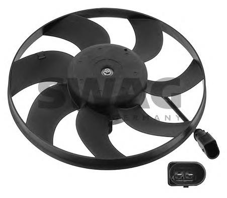 30 93 9164 Swag ventilador elétrico de esfriamento montado (motor + roda de aletas direito)