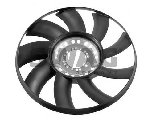 Ventilador (roda de aletas) do radiador de esfriamento 10936548 Swag