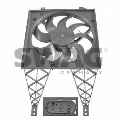 30926860 Swag ventilador elétrico de esfriamento montado (motor + roda de aletas)