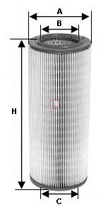 S5410A Sofima filtro de ar