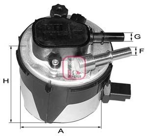 S 5170 GC Sofima filtro de combustível