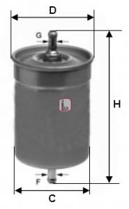 S1500B Sofima filtro de combustível