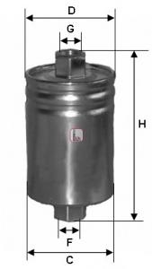 S1589B Sofima filtro de combustível