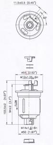 Топливный фильтр F191 NIPPON MOTORS