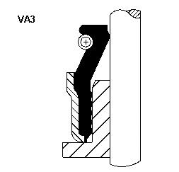 Vedação de válvula (coletor de óleo), admissão/escape, kit para um motor para Volvo 760 (704, 764)