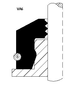 Vedação de válvula (de óleo) de escape para Mercedes E (C123)