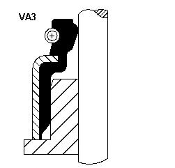 Vedação de válvula (coletor de óleo), admissão/escape, kit para um motor N9201402 Glaser