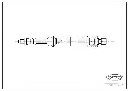 19031637 Corteco mangueira de freio
