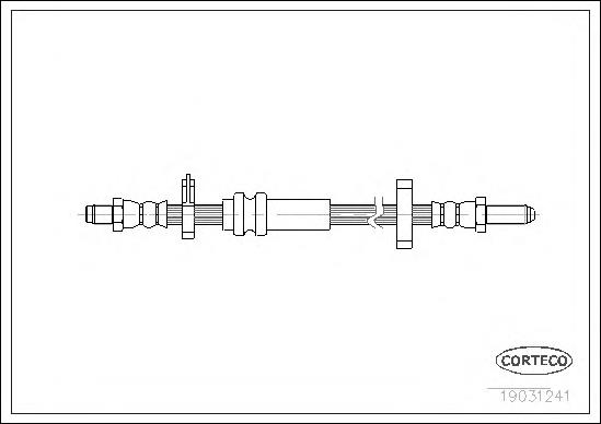 19031241 Corteco mangueira do freio dianteira