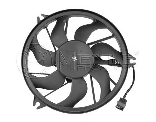 11142320003 Meyle ventilador elétrico de esfriamento montado (motor + roda de aletas)