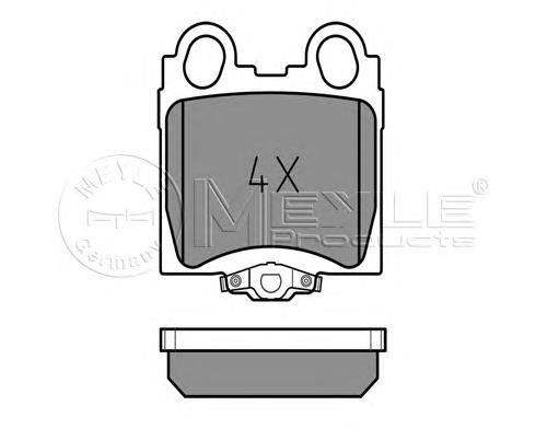 Колодки дисковые  Meyle 0252342915W цена, от 17.34 USD