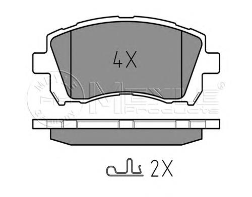 Compre PRP0605 Protechnic Sapatas do freio dianteiras de disco