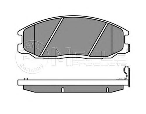 Тормозные колодки Meyle 0252356916W