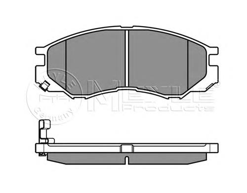 Колодки Meyle 0252329015W цена, от 19.17 USD