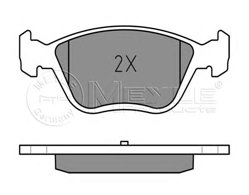 Sapatas do freio dianteiras de disco 258902 Road House