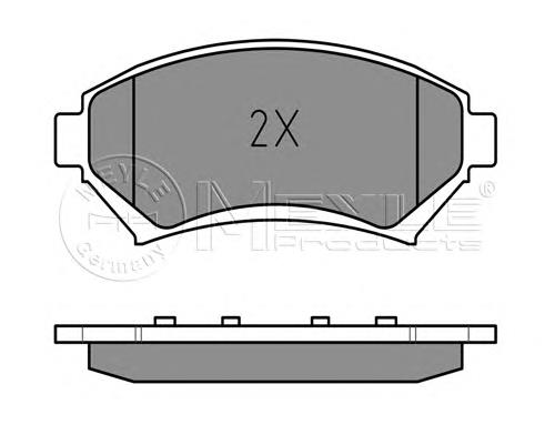 Передние тормозные колодки 301458 VALEO