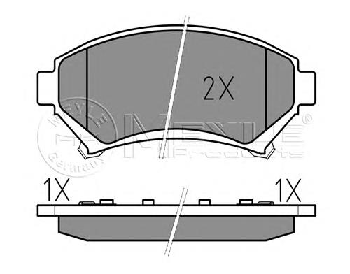 Купить 301458 VALEO Колодки тормозные