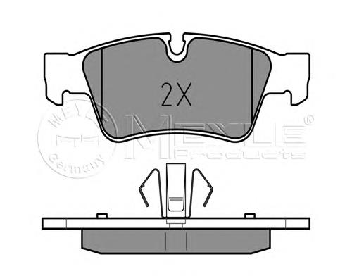 Sapatas do freio traseiras de disco para Mercedes GL (X164)