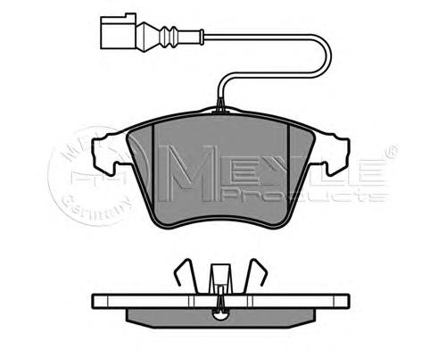 0252374919W Meyle Колодки передние