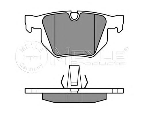Колодки дисковые  Meyle 0252128217 цена, от 31.17 USD