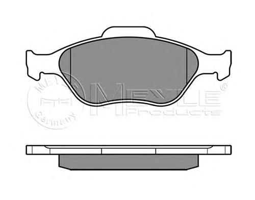 Sapatas do freio dianteiras de disco para Toyota Yaris (SP90)