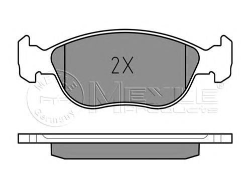Compre 9951243 Fiat/Alfa/Lancia Sapatas do freio dianteiras de disco