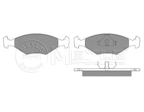 Передние тормозные колодки 0252196218 Meyle
