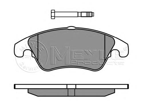 Sapatas do freio dianteiras de disco para Mercedes CLS (C218)