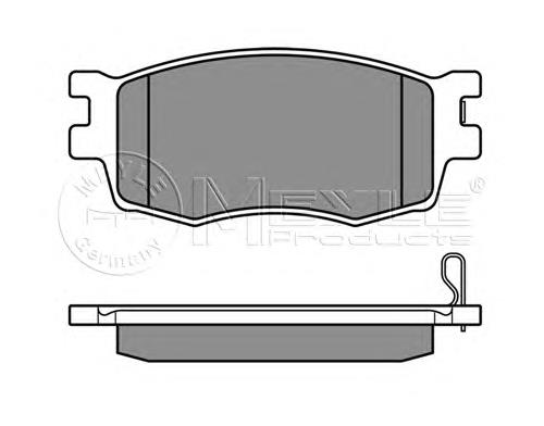 S581011JA10 Hyundai/Kia Sapatas do freio dianteiras de disco