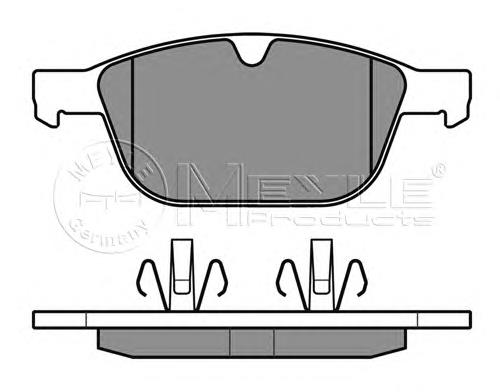 30793943 Volvo sapatas do freio dianteiras de disco