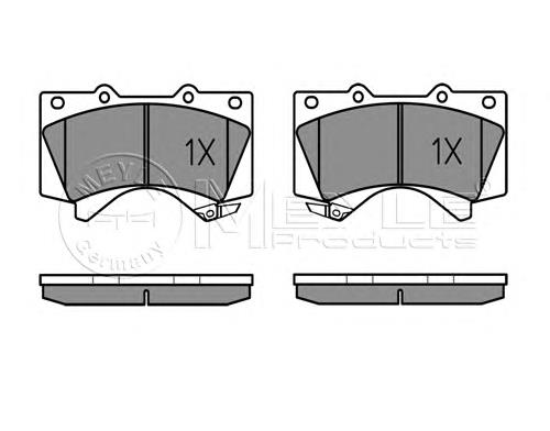 Sapatas do freio dianteiras de disco para Lexus LX (URJ201)