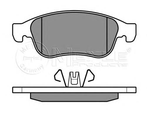 Sapatas do freio dianteiras de disco para Renault Megane (KZ0)