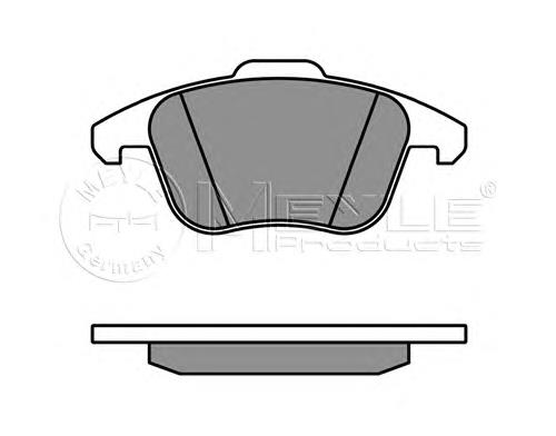 Купить 0252470520W Meyle Колодки тормозные