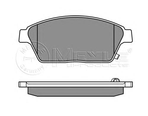 Тормозные колодки Meyle 0252503418W
