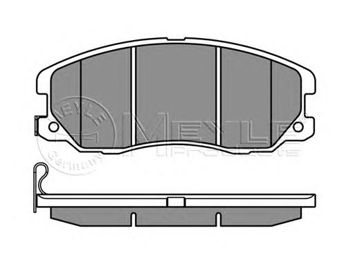 Колодки Meyle 0252451016W цена, от 30.62 USD